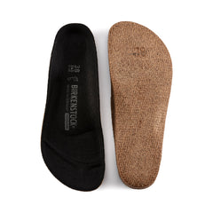 Super Birki Footbed Black Textile