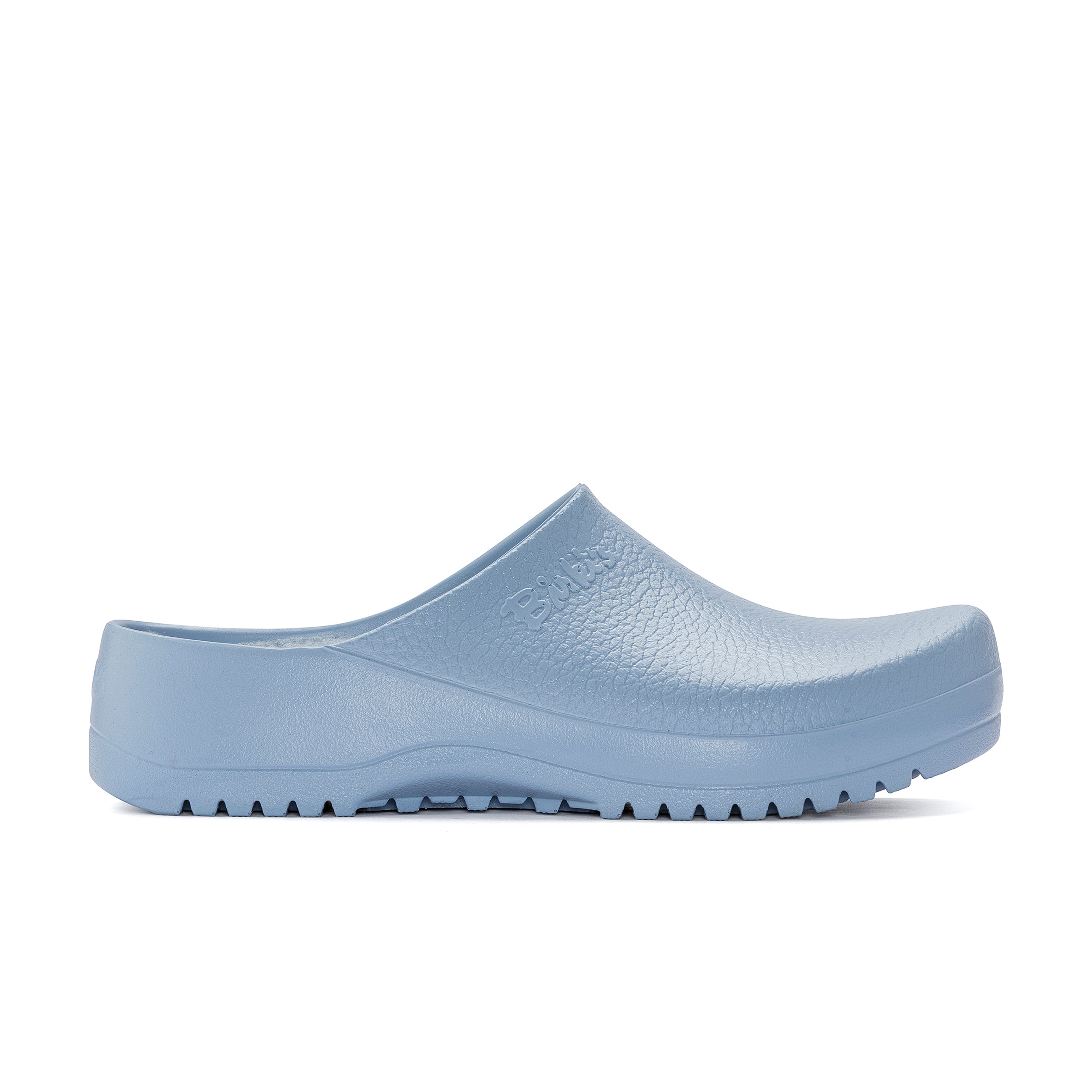 Super Birki Dusty Blue Polyurethane/Shearling