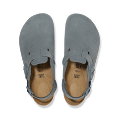 Tokio Basalt Grey Suede Leather