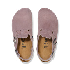 Tokio Faded Purple Suede Leather