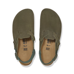 Tokio Thyme Suede Leather