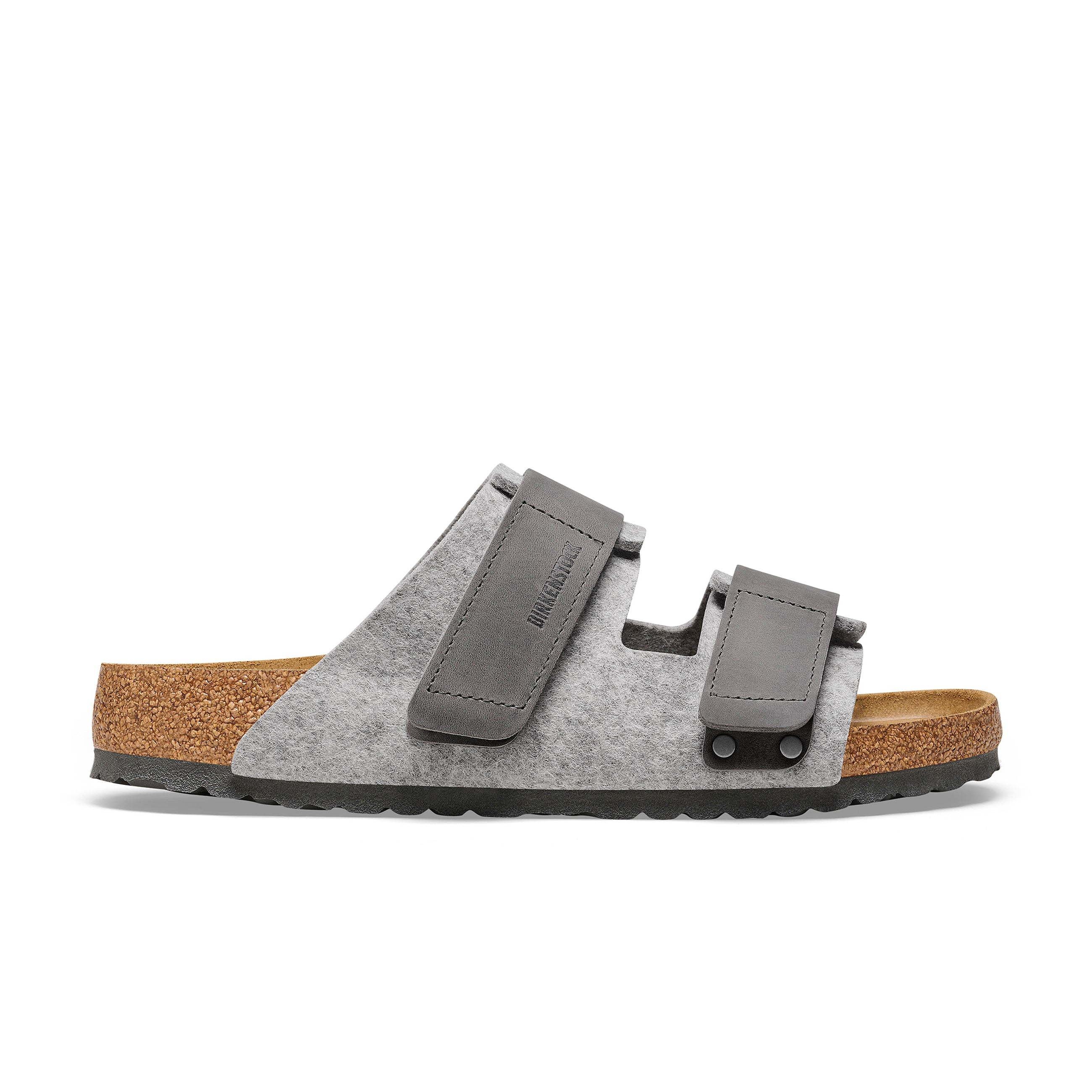 Uji Authentic Felt Light Grey Oiled Leather/Felt
