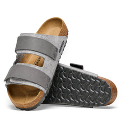 Uji Authentic Felt Light Grey Oiled Leather/Felt