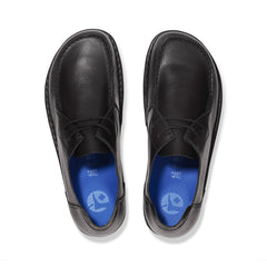 Utti Lace Black Grained Leather