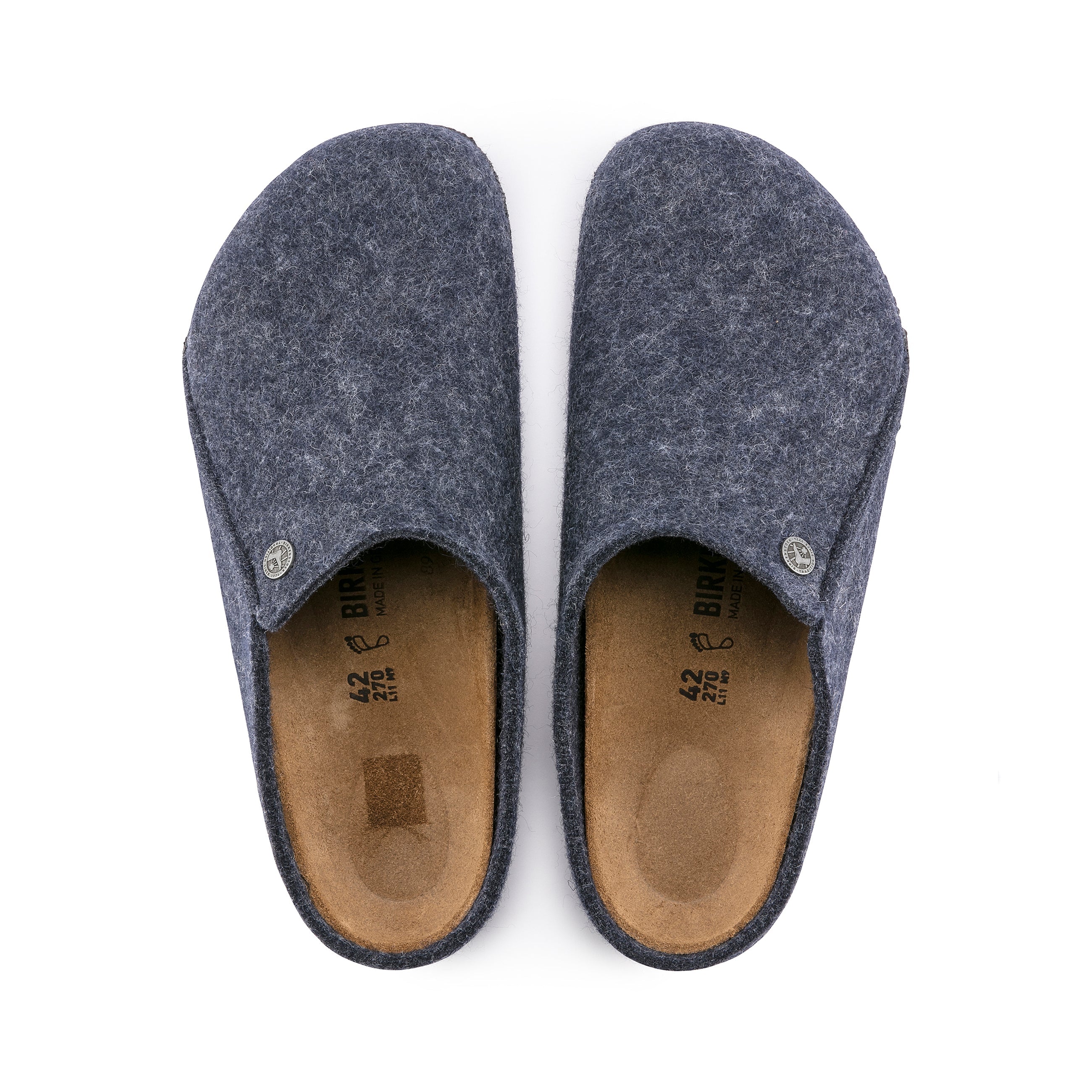 Zermatt Dark Blue Wool Felt