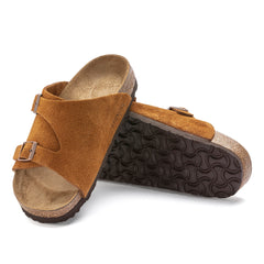 Zurich Mink Suede Leather
